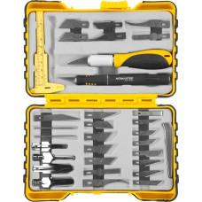  Набор STAYER 1831-H33 "PROFI" Резцы по дереву, 33шт 